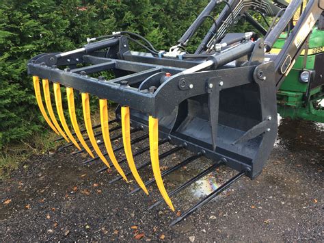 skid steer grab for sale|farm muck grabs for sale.